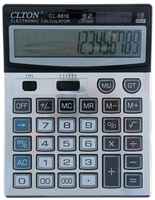 CLTON Калькулятор настольный, 16-разрядный, CL-8816, двойное питание
