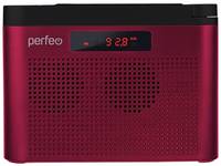 Радиоприемник Perfeo ТАЙГА FM+ 66-108МГц /  MP3 / USB бордовый