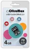 Usb-флешка OltraMax- 70 4GB, черная