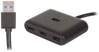Хаб USB Ugreen UG-20291 USB 3.0 4 ports 0.8m Black