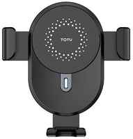 Totu Design Держатель для смартфона с беспроводной зарядкой TOTU CACW-046 (15W) Smart series - wireless charging car mount holder
