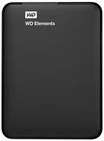 Внешний жесткий диск 2Tb Western Digital Elements Portable (WDBU6Y0020BBK-WESN), черный
