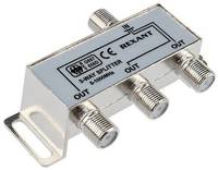 Антенный сплиттер / делитель ТВ-сигнала REXANT на 3 выхода под F-разъемы, 5-1000 МГц