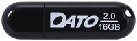 USB Flash Drive 16Gb - Dato DS2001 USB 2.0 Black DS2001-16G