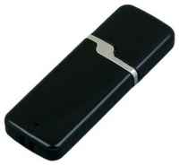 Apexto Промо флешка пластиковая с оригинальным колпачком (128 Гб  /  GB USB 3.0 Черный / Black 004 Флеш-карта Симос)