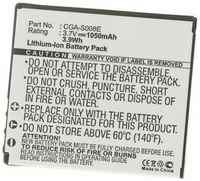 Аккумуляторная батарея iBatt 1050mAh для Leica, Panasonic, Ricoh DMW-BCE10E, DB-70, CGA-S008