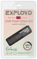 USB Flash Drive 64Gb - Exployd 630 3.0 EX-64GB-630-Black