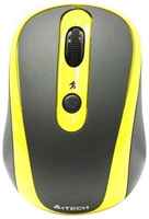Мышь беспроводная A4Tech G9-250 Black / Yellow (G9-250-3)