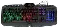 Игровая клавиатура с подсветкой Gembird KB-G410L, подсветка Rainbow