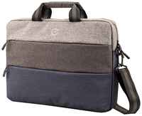Сумки и рюкзаки для ноутбуков Сумка для ноутбука 15,6″ Continent CC-212 Blue полиэстер, нейлон, серый, синий, 400*300*60мм