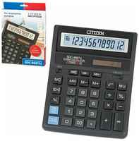 Калькулятор настольный CITIZEN SDC-888TII (203х158 мм), 12 разрядов, двойное питание, 1 шт