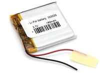 GREENWAY POWER LIMITED Аккумулятор Li-Pol (батарея) 3*30*30мм 2pin 3.7V/180mAh