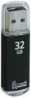 SMARTBUY Флеш-диск 32 gb, smartbuy v-cut, usb 2.0, металлический корпус, черный, sb32gbvc-k