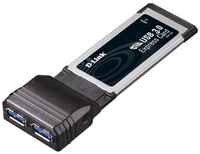 Сетевой адаптер Gigabit Ethernet D-Link DUB-1320 Express Card/34