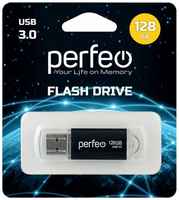 USB флешка Perfeo USB 3.0 128GB C14 Black metal series