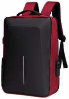 Рюкзак MyPads M8001 многофункциональный с жесткой оболочкой из качественной водоотталкивающей ткани для ноутбуков 15.6 дюймов молодежный студенче