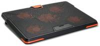 Подставка для ноутбука CROWN MICRO CMLS-133, черный / оранжевый