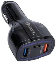 Автомобильное зарядное устройство USB Orient Car QC-12V3B