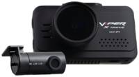 Видеорегистратор VIPER X-Drive Wi-FI Duo c салонной камерой, 2 камеры, GPS, ГЛОНАСС, черный
