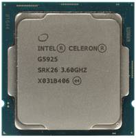 Процессор Intel Celeron G5925 LGA1200, 2 x 3600 МГц, OEM