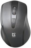 Беспроводная мышь для компьютера, ноутбука, тв, оптическая Defender Datum MM-265 черный, 3 кнопки, 1600 dpi