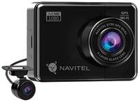 Видеорегистратор NAVITEL R700 GPS Dual, 2 камеры, GPS, черный