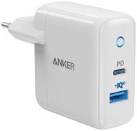 Anker PowerPort PD+ 2 (18W USB-C + 15W USB-A EU) сетевое зарядное устройство