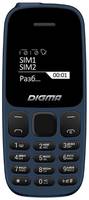 Телефон DIGMA Linx A106 RU, 2 SIM, синий