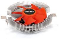 Кулер для процессора ExeGate EE80-PWM, серебристый / оранжевый