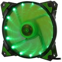 Вентилятор для корпуса CROWN MICRO CMCF-12025S-122*, черный / зеленый / зеленая подсветка
