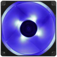 Вентилятор для корпуса AeroCool Motion 12 Plus, черный / синий / синяя подсветка