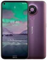 Смартфон Nokia 3.4 3 / 64 ГБ RU, 2 SIM, пурпурный