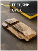 Подставка для телефона настольная деревянная, из гр ореха, для смартфона, для планшета, LOBARO, под телефон, на стол