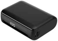 Внешний аккумулятор TFN Power Era 10, 10000 мАч, 2 USB, Type-C, microUSB, черный. / В упаковке шт: 1