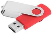 Флешка L 104 R, 16 ГБ, USB2.0, чт до 25 Мб / с, зап до 15 Мб / с, красная
