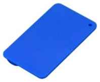 Флешка для нанесения логотипа виде пластиковой карточки (16 Гб / GB USB 2.0 Синий/Blue MINI_CARD1 Прямоугольная визитка доступна оптом) 19848906249852