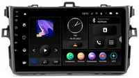 Магнитола Toyota Corolla 07-12 Android 10, Bluetooth, Wi-Fi, с экраном 9 дюймов / Incar TMX-2222-6