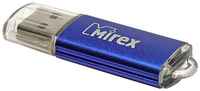 Флешка Mirex UNIT AQUA, 32 Гб, USB2.0, чт до 25 Мб / с, зап до 15 Мб / с, синяя