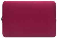 Чехол для ноутбука 15.6-16 дюймов, из неопрена, водонепроницаемый, размер 38-29-2 см, бордовый
