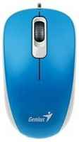 Мышь проводная Genius DX-110 синий USB (31010009400)