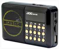 Радиоприемник портативный от батареи, черный  /  ФМ радио  /  FM radio  /  USB  /  TF card  /  3w  /  800 mah