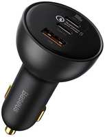 Автомобильное зарядное устройство Baseus Qualcomm Quick Charge 5 Technology Multi-Port Fast Charge Car Charger C+C+U 160W Set (TZCCZM-0G)