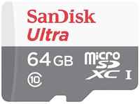 Sandisk Ultra / Карта памяти / Micro SDXC Class 10 UHS-1 100MB/s / 64 Gb