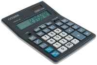 Калькулятор настольный 12-разрядный CDB1201BK, 155 х 205 х 35 мм, двойное питание, чёрный (1 шт.)