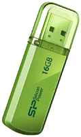 Флеш-память Silicon Power Helios 101 16GB USB 2.0, зеленый, алюминий, 1 шт