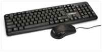 Комплект клавиатура + мышь, комплект Exegate Standart Combo, USB