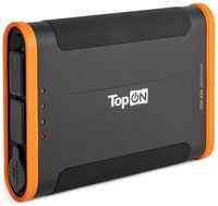 Портативный аккумулятор TopON TOP-X50, 48000 mAh, черный, упаковка: коробка