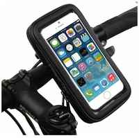 Водонепроницаемый чехол держатель для смартфона, телефона GSMIN HB1 на руль велосипеда, мотоцикла, самоката, окошко 5.5″