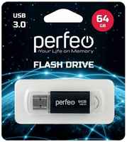 USB флешка Perfeo 3.0 64GB C14 Black metal series