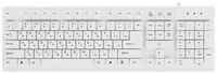 Проводная клавиатура DEXP K-301WU белая